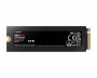 Samsung 990 PRO Heatsink NVMe M.2 SSD with Heatsink, 4TB, PCIe 4.0, 7450MB/s Read, 6900MB/s Write (MZ-V9P4T0CW)