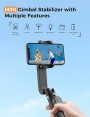 QIMIC Selfie Stick Tripod Smartphone Stabiliser with Remote Control