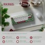 Royal Kludge R65 RGB Green sand wired mechanical keyboard | 60%, Brown switches, US
