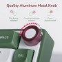 Royal Kludge R65 RGB Green sand wired mechanical keyboard | 60%, Brown switches, US