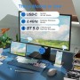 Royal Kludge RK96 Forest Blue Wireless Mechanical Keyboard | 90%, Hot-swap, RGB, Blue Switches, US