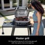 Ninja Woodfire Pro XL Electric Grill, Large 4-in-1 Outdoor Grill with Smoker & Hot Air Fryer with Smart Cook System (OG850EU)