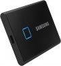 Samsung T7 Touch Portable SSD 2TB USB 3.2 Gen.2 External SSD Metallic Black (MU-PC2T0K/WW)