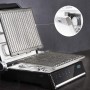 Cecotec Rock nGrill Smart 2000 W power, time and temperature setting system, 180° opening, dishwasher-safe removable plates, grease tray