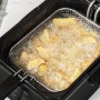 Cecotec CleanFry Infinity 3000 Black Deep Fryer. 3L Capacity, Temperature up to 190 ºC, 30 Min. Timer, Dishwasher-Safe Glazed Inner Pot, OilCleaner Filter, 2400 W