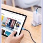 Ugreen 70427 US316 USB-C - USB-C PD QC FCP cable 100W 5A 480Mb/s 1m - gray