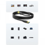 Ugreen cable 3m USB 3.2 Gen 1 cable black (US128 90576)
