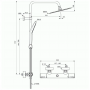 Ideal Standard Ceratherm T50 Dušas Sistēma (A7565AA)