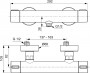 Ideal Standard Ceratherm ALU+ Termostata Dušas Maisītājs (BD582XG)