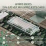 ROYAL KLUDGE R75 Sky Cyan, K Silver Switch, US (R75-SC-KS)