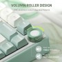 ROYAL KLUDGE R75 Sky Cyan, K Silver Switch, US (R75-SC-KS)