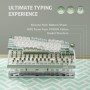 ROYAL KLUDGE R75 Sky Cyan, K Silver Switch, US (R75-SC-KS)