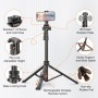 XXZU Mobile Phone Selfie Stick/Tripod VCT-5508A Black