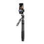 Crong Mobile Phone Selfie Stick/Tripod CRGSGU1BLK Black