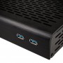SilverStone SST-PT13B-USB3.0 Petit Thin-Mini-ITX Case - black (SST-PT13B-USB3.0)
