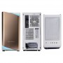 SilverStone Seta A1 Mid Tower, Tempered Glass - White/rosegold (SST-SEA1GW-G)