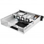 SilverStone RM21-308 Rackmount Server Case, 2U, Micro-ATX - black (SST-RM21-308)
