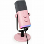 FIFINE AmpliGame AM8P Wired Microphone with RGB Lighting | USB/XLR