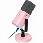 FIFINE AmpliGame AM8P Wired Microphone with RGB Lighting | USB/XLR