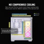 Corsair 3500X Mid-Tower PC Case White (CC-9011277-WW)