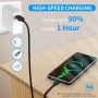 LDLrui USB A to USB C Data Cable 3M, USB 3.1 Gen 2 10Gbps SuperSpeed Data Cable Type C 60W 20V/3A Fast Charge (YJ-CBAC88)