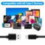 LDLrui USB A to USB C Data Cable 3M, USB 3.1 Gen 2 10Gbps SuperSpeed Data Cable Type C 60W 20V/3A Fast Charge (YJ-CBAC88)