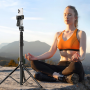 Ugreen LP680 selfie stick with stand and Bluetooth remote control 1.8m Black