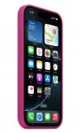 Apple iPhone 16 Pro Silicone Case with MagSafe Fuchsia MYYN3