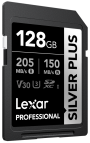 Lexar SDXC Professional SILVER Plus 1066x UHS-I/U3/A2/4K R205/W150 (V30) 128GB (LSDSIPL128G-BNNNG)