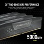 Corsair VENGEANCE 32GB (2x16GB) DDR5 DRAM 6000MT/s CL36 Memory Kit - Black (CMK32GX5M2E6000C36)