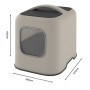 ROTHO Biala Cappuccino - Cat Litter Box