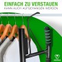 Veluris Pull-Up Bar Door Frame - Heavy Duty Pull Up Bar [up to 200 kg] - Door Bar without Assembly - Also for Dips & Push Ups (Rounded)