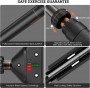 Sportneer pull up bar load capacity up to 200kg, horizontal bar without screws 75-94cm extendable, door bar with 16.5x4.5cm PVC Mats