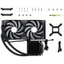 TRYX PANORAMA 280 All-in-One Liquid Cooling, 3D-AMOLED Display - 280mm, Black (L-P280N-DS2M-G0K)