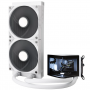 TRYX PANORAMA 240 All-in-One Liquid Cooling, 3D-AMOLED Display - 240mm, White (L-P240N-DS2M-G0W)
