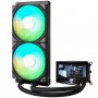 TRYX PANORAMA ARGB 280 All-in-One Liquid Cooling, 3D-AMOLED Display - 280mm, Black (L-P280A-AS2M-G0K)