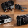SmallRig 4879 Camera Leather Half Case Kit for Fujifilm X-M5 Black