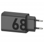 Motorola TurboPower Wall Charger 68W USB-C, 1m C-C Cable, Black (PG38C06281)