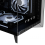 TRYX LUCA L70 PC Case, Midi-Tower, E-ATX, Tempered Glass - Black (C-L700N-NN0H-G0K)