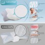 DONAMA Memory Foam Pillow for neck, sides, back and stomach sleepers 63x38x14cm (JK79)