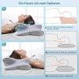 DONAMA Memory Foam Pillow for neck, sides, back and stomach sleepers 63x38x14cm (JK79)