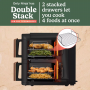 Ninja Double Stack XL Hot Air Fryer 2 Vertical Black/Copper (SL400EUCP)