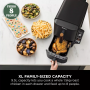 Ninja Double Stack XL Hot Air Fryer 2 Vertical Black/Copper (SL400EUCP)