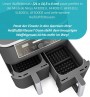 ZauberFry Waffle Liners Compatible with Ninja AF300EU, AF400EU, AF451EU, SL400EU and AF500DE (30320221649)