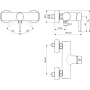 Ideal Standard Ceraline Dušas Jaucējkrāns (BC200XG)