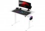 Huzaro Hero 7.9 White, Height-Adjustable Electric Gaming Desk