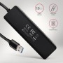 Axagon USB-A 5Gbps TRAVEL hub (HUE-C1A)