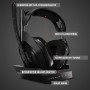 ASTRO Gaming A50 with Charging Station, 2.4GHz, PS5 (HDMI adapter required), PS4, PC/Mac - Black (939-001676)