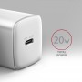 Axagon ACU-PD20 PD&QC Wall Charger 20W 1x Port White