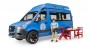 Bruder MB Sprinter Camper with driver and accessory (02684)